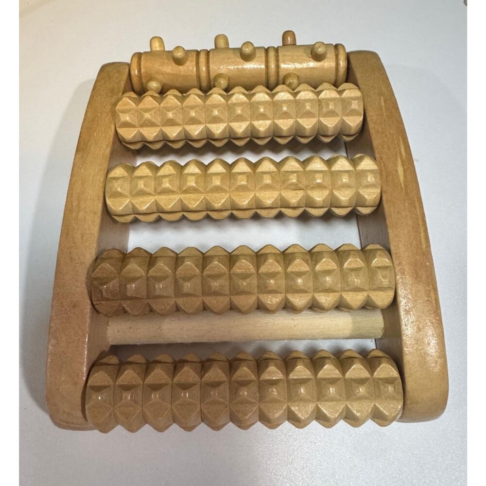 Wooden Foot Massage Roller Single Foot Roller for Reflexology